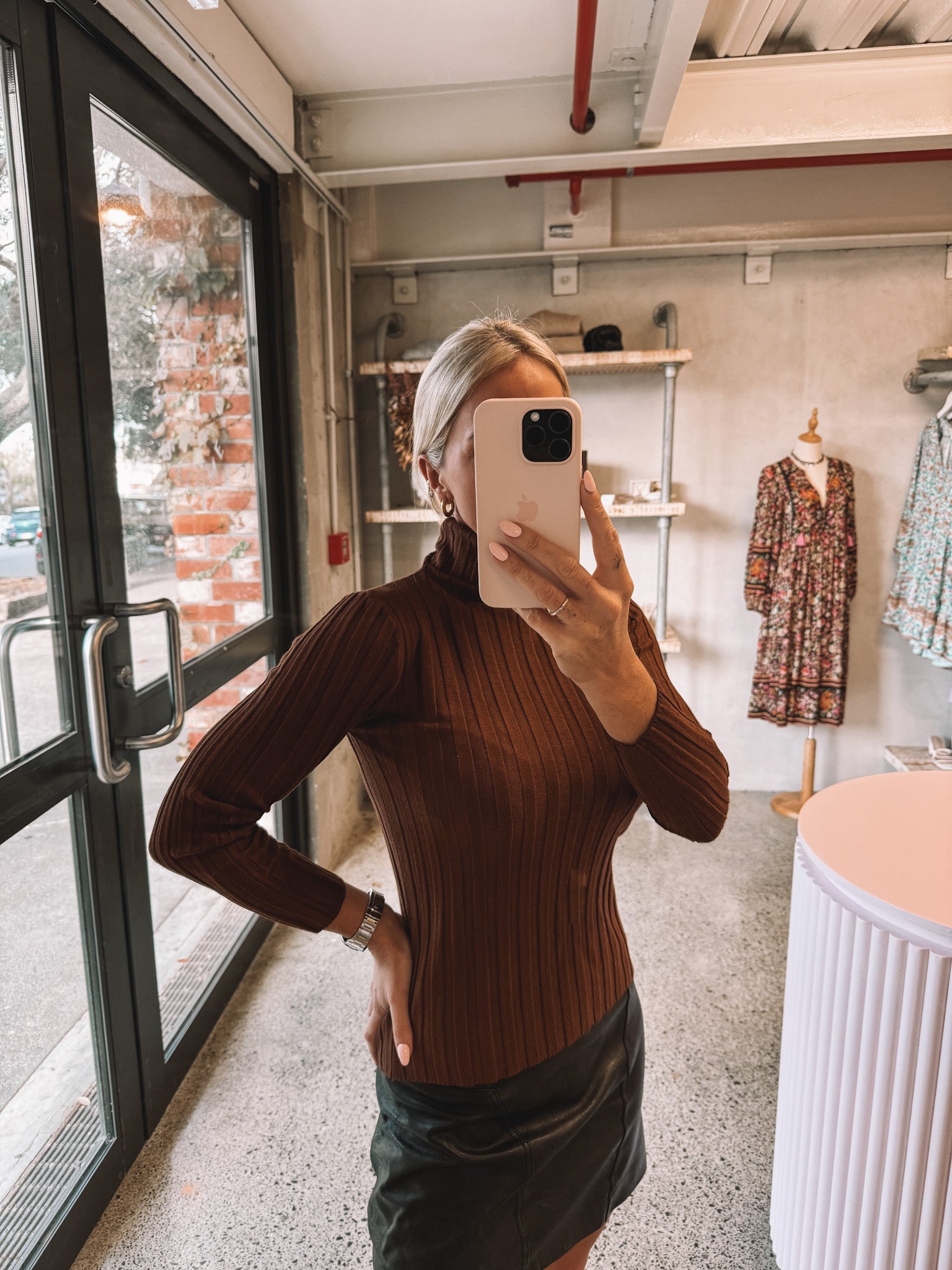 Four Seasons ribbed knit - Tosca & Salome