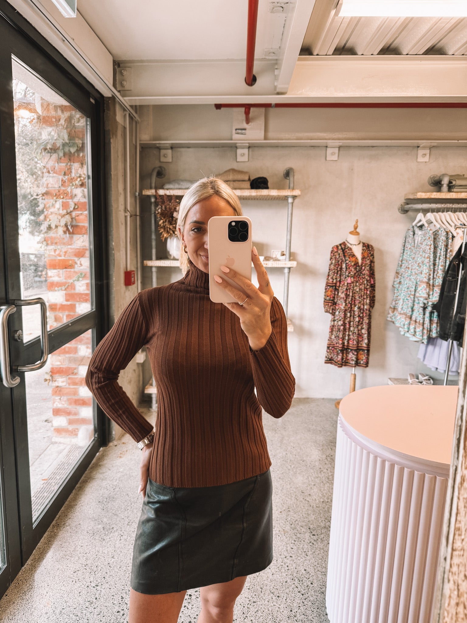 Four Seasons ribbed knit - Tosca & Salome