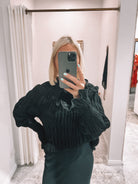 Valencia blouse black - Tosca & Salome