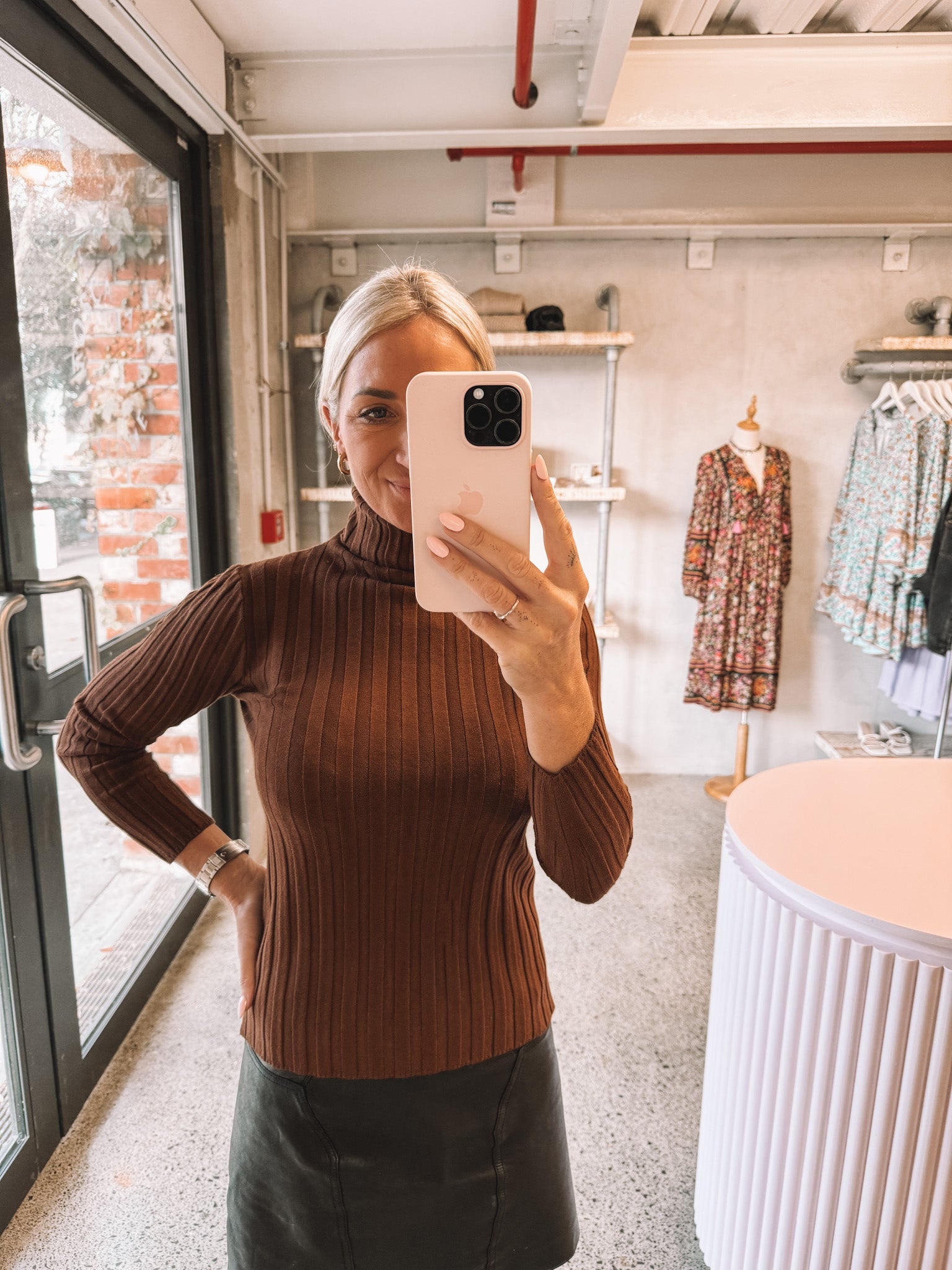 Four Seasons ribbed knit - Tosca & Salome