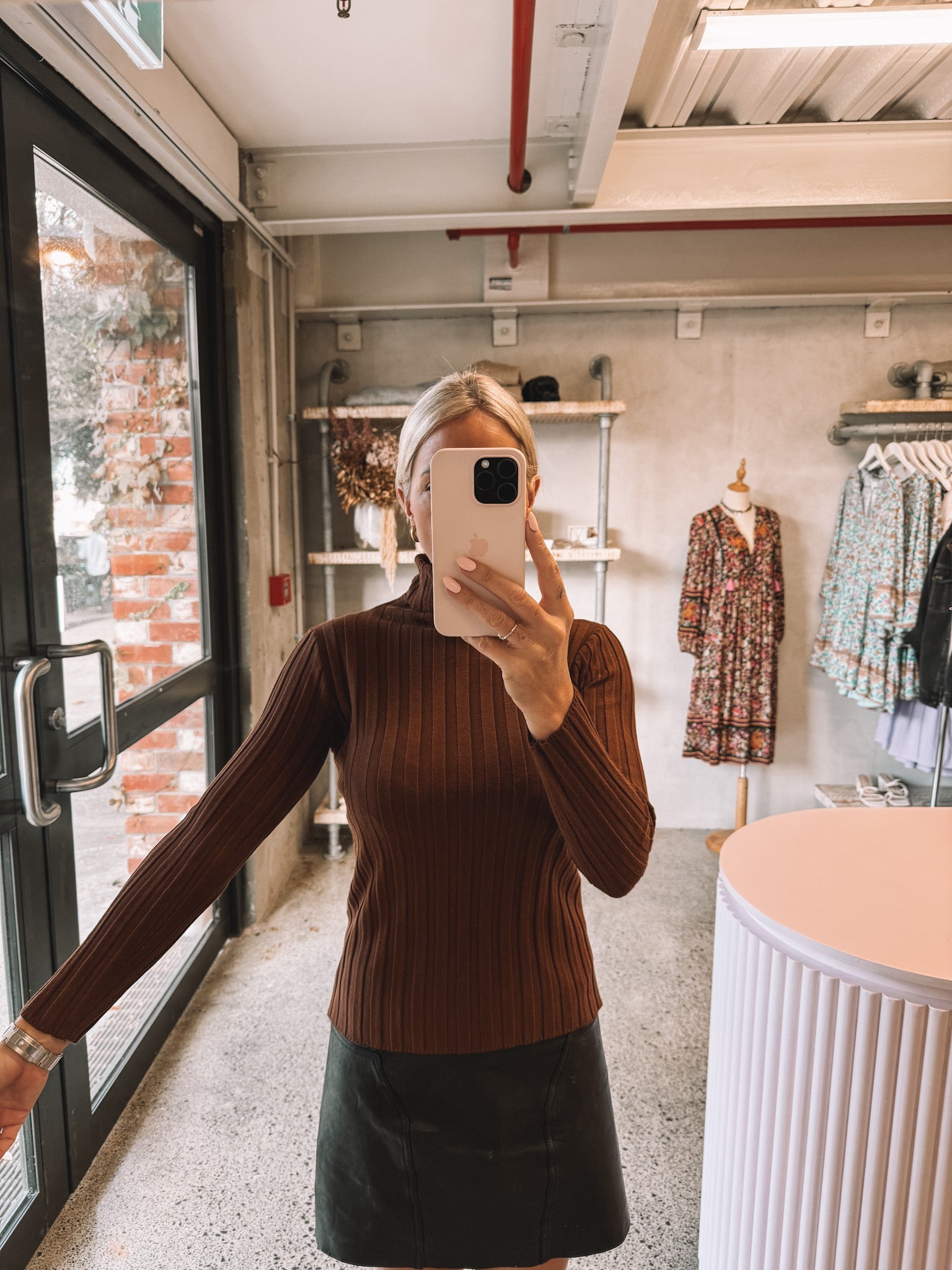 Four Seasons ribbed knit - Tosca & Salome