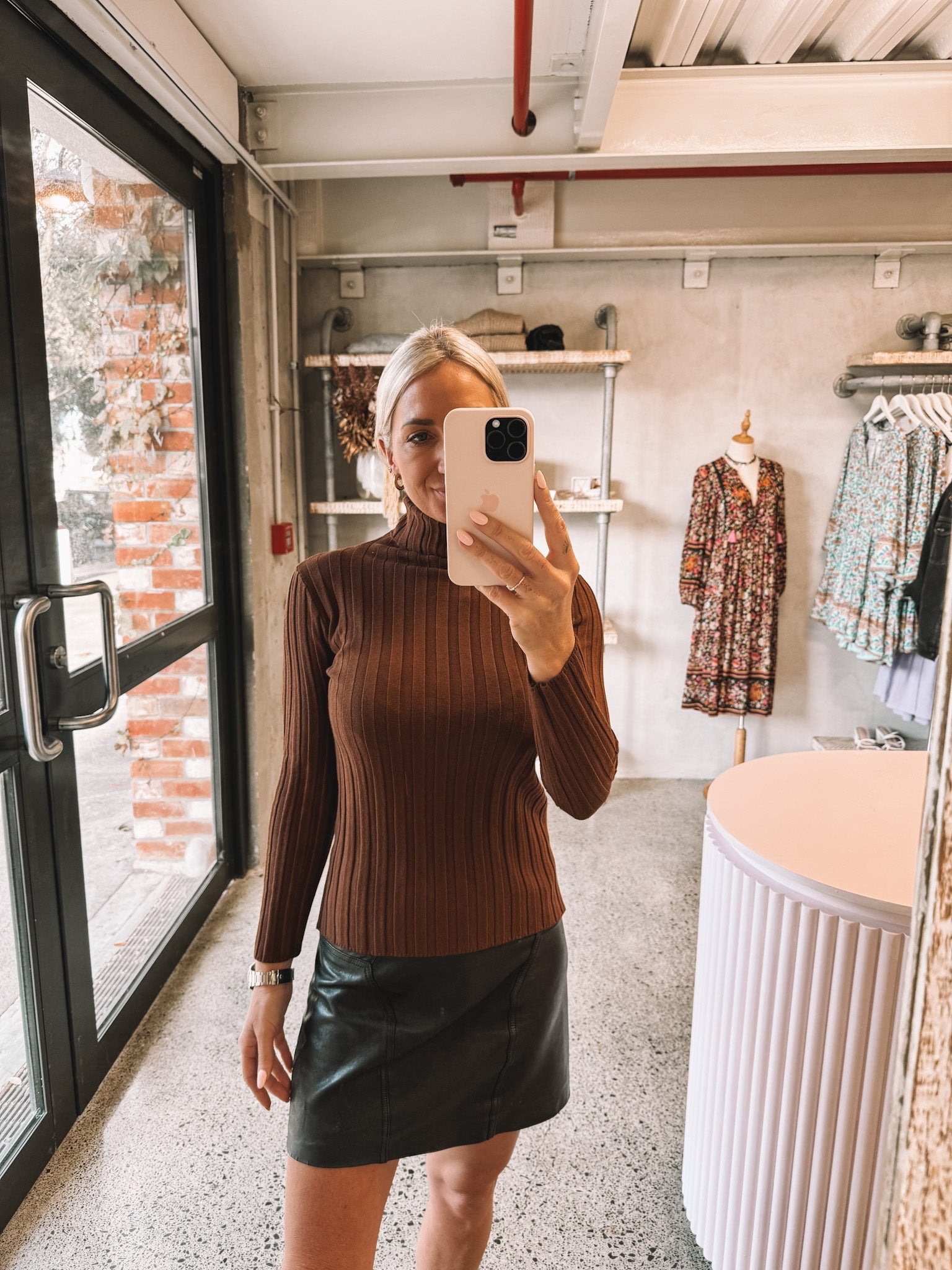 Four Seasons ribbed knit - Tosca & Salome