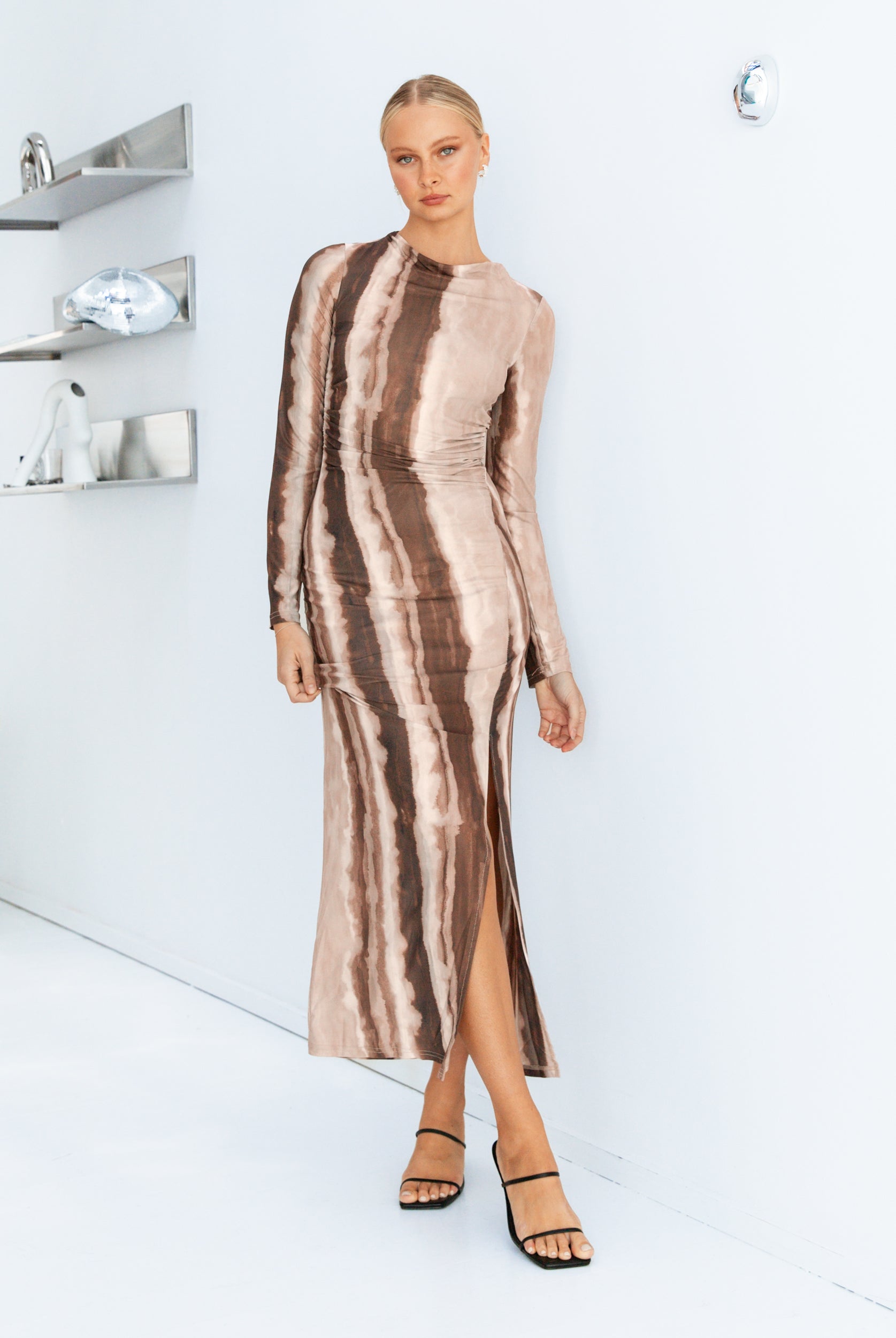 paper heart silk dress Paper Heart Colorful Vacation Maxi Dress by Paper Heart