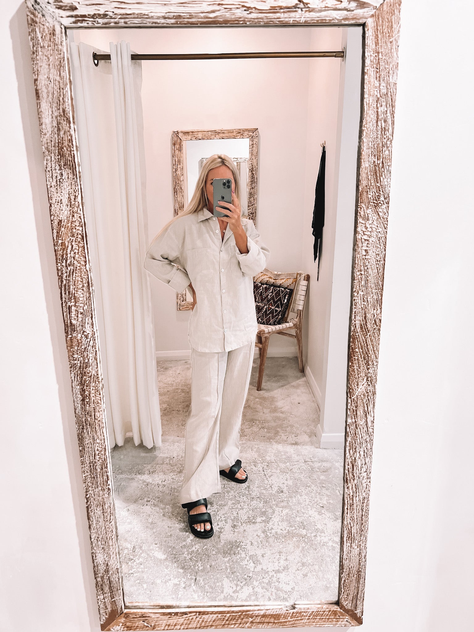 Coco shirt oatmeal - Tosca & Salome