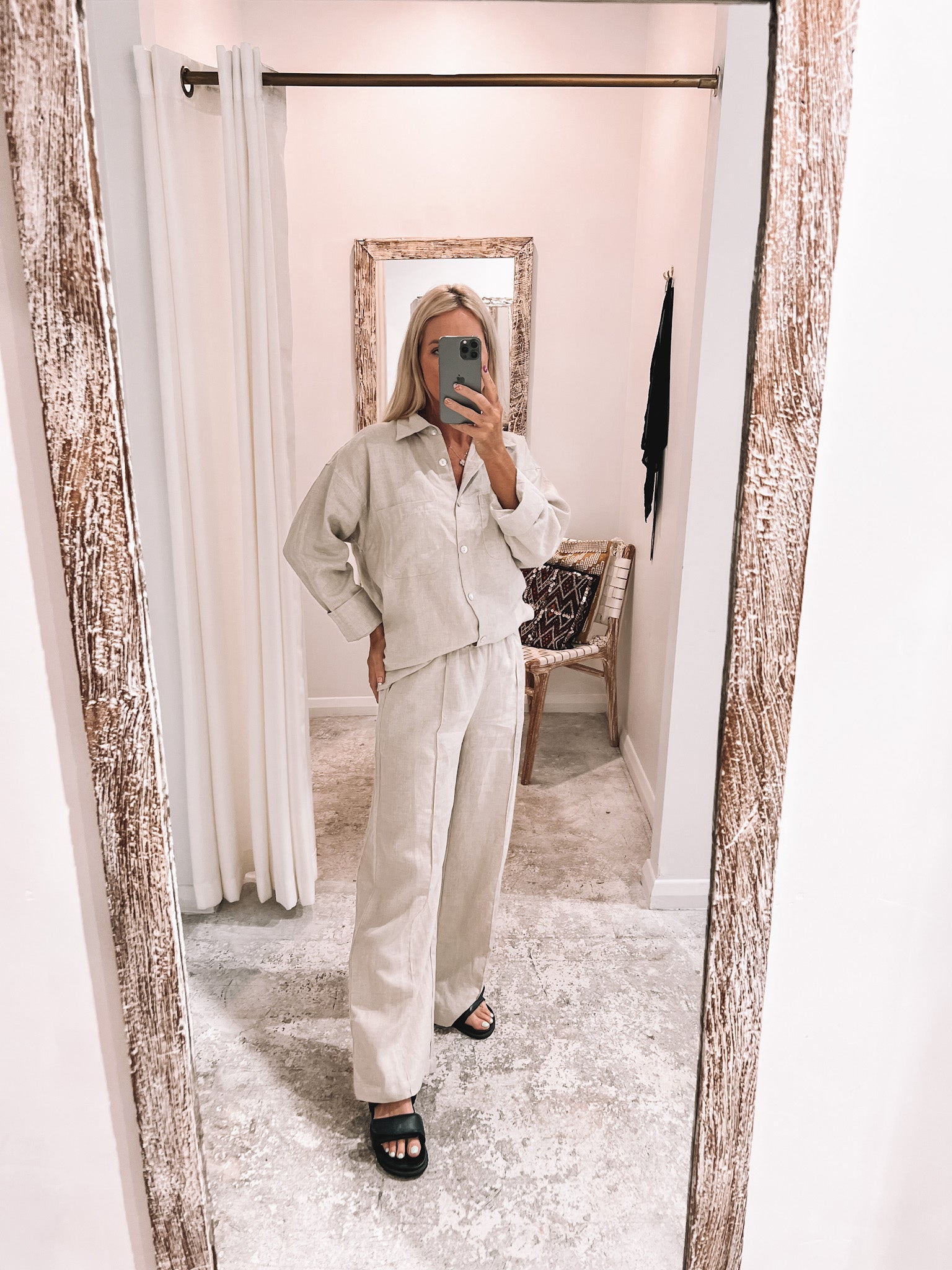 Coco shirt oatmeal - Tosca & Salome