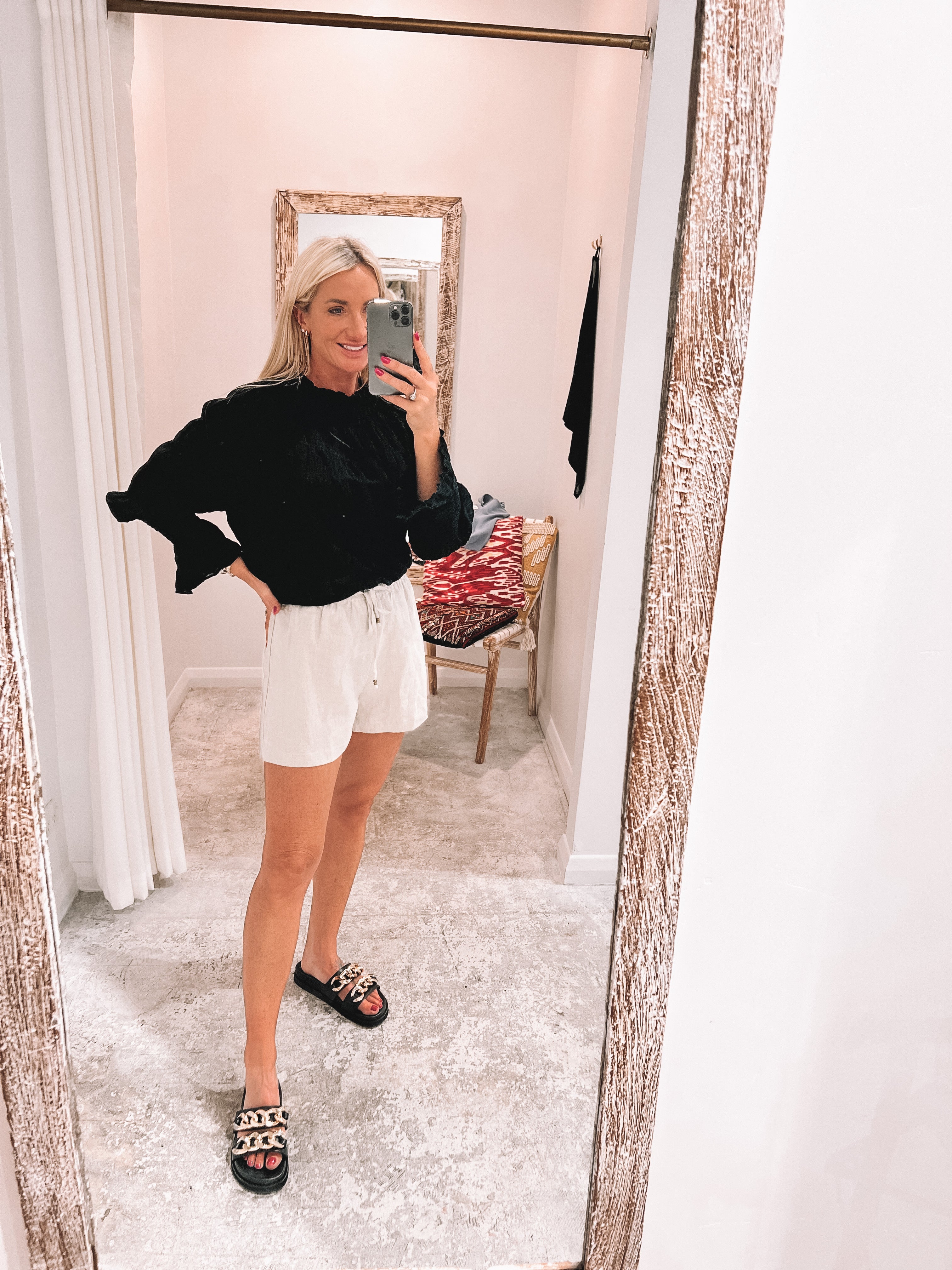 valencia blouse black - tosca and salome