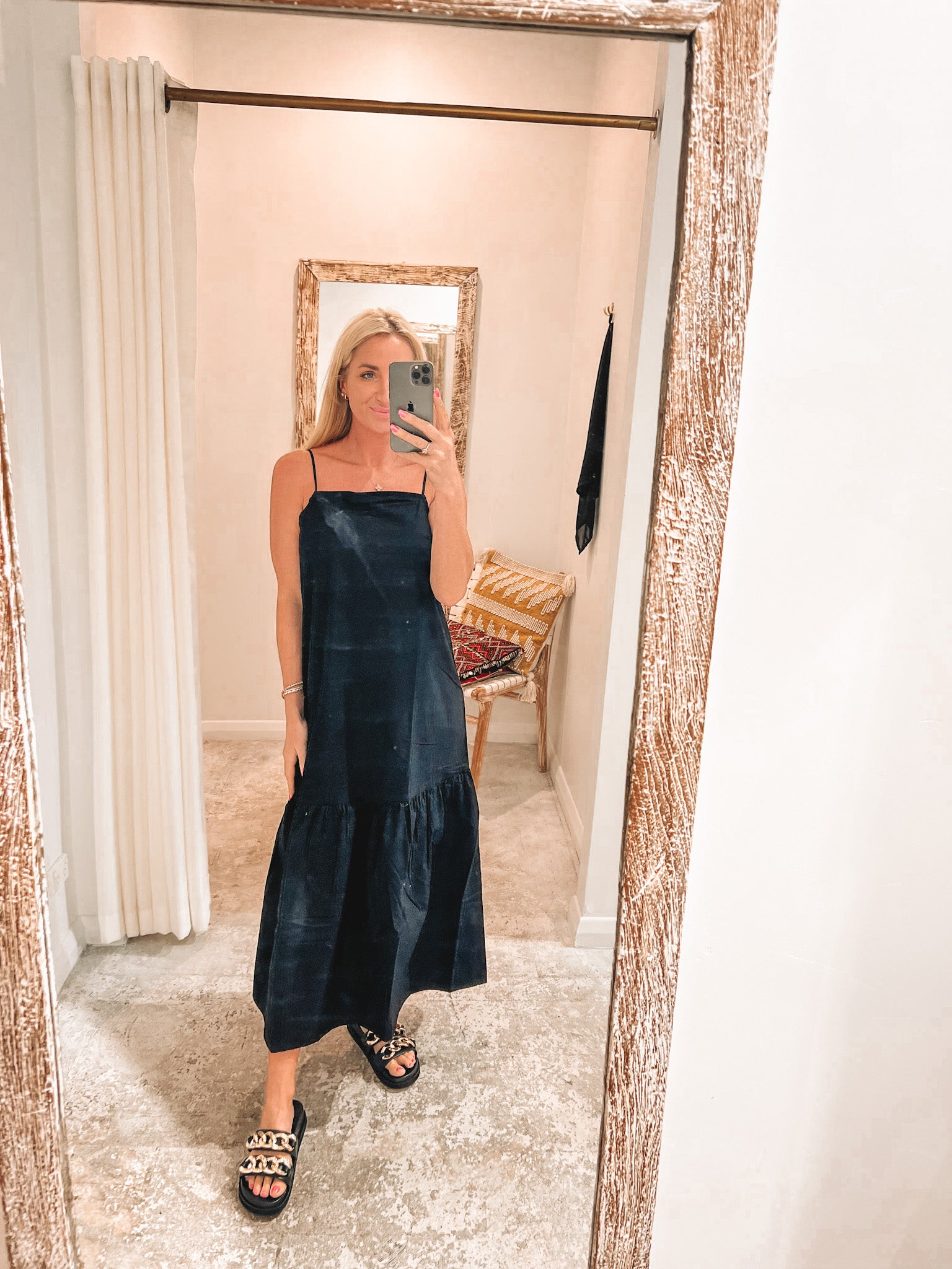 Sonya strappy midi dress - Tosca & Salome