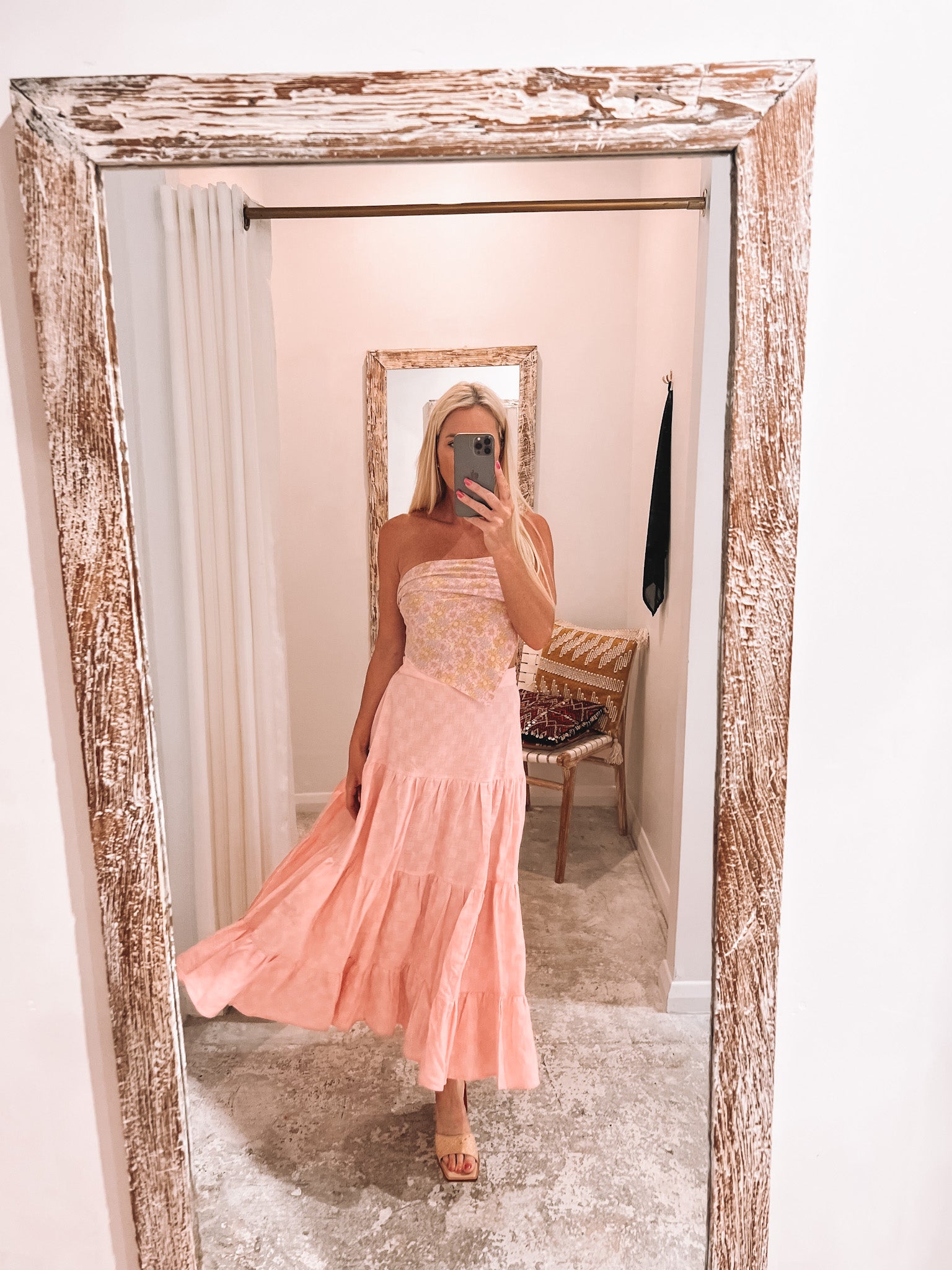 Janey skirt blush - Tosca & Salome